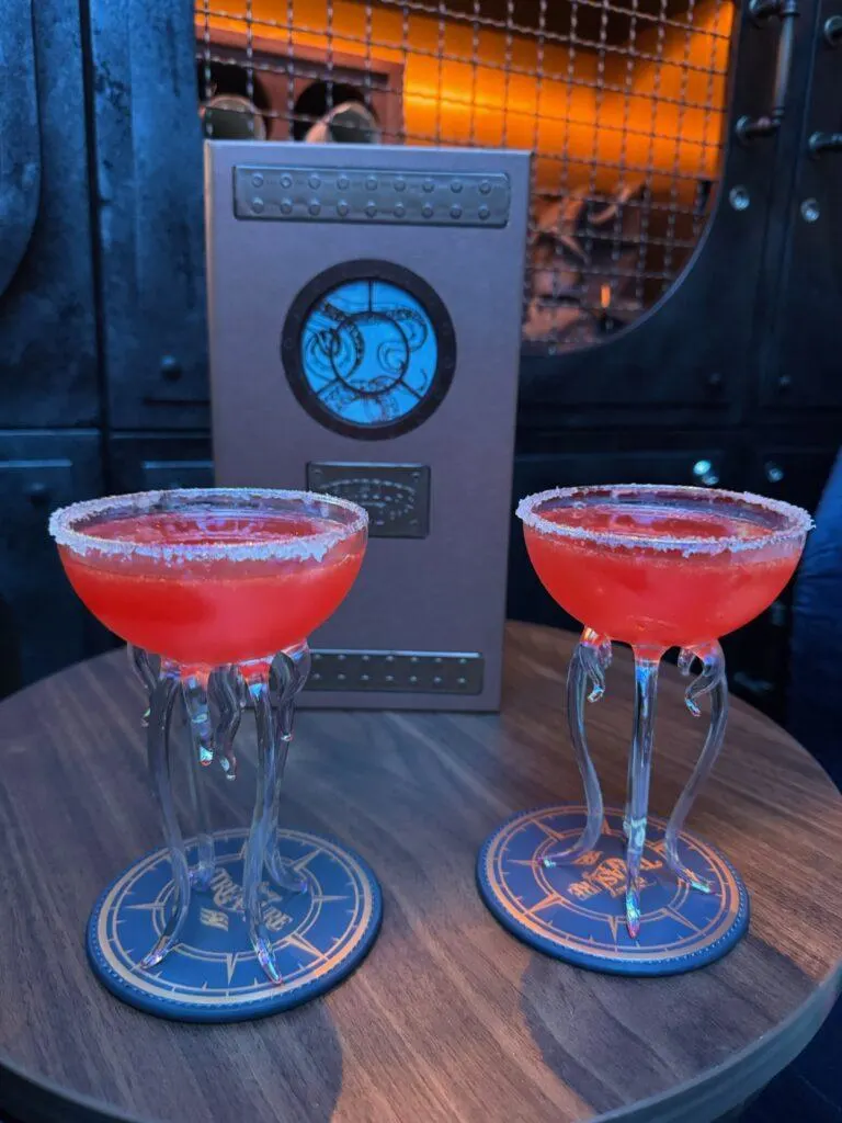 Disney Treasure Periscope Pub  Menu