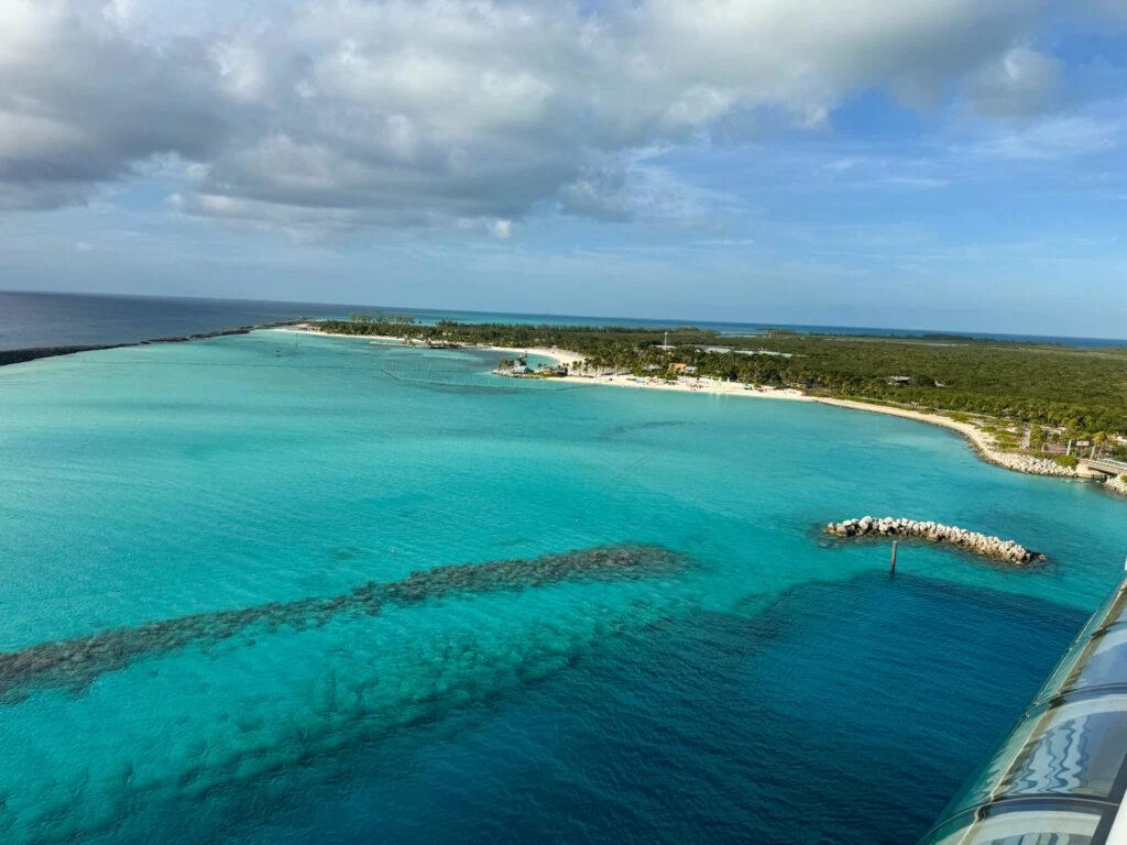 Disney Castaway Cay View from Ship