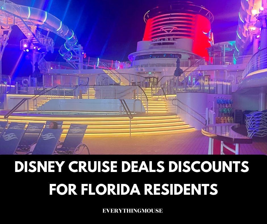 DISNEY CRUISE DEALS AND DISCOUNTS FOR FLORIDA RESIDENTS