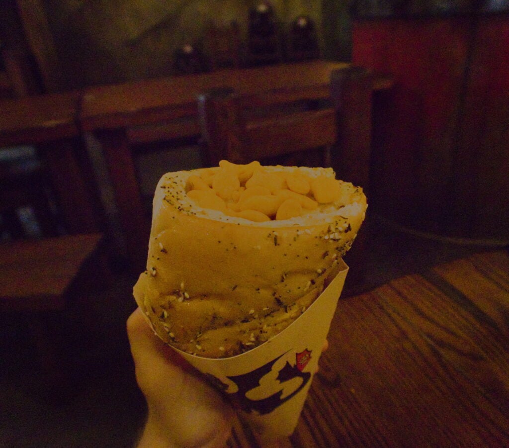 PB&J Mac And Cheese Cone From Hooligan's Grog and Gruel