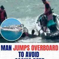 man jumps overboard to avoid casino debt