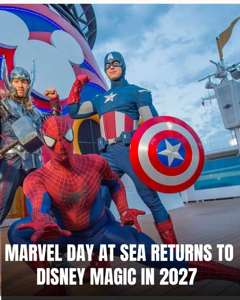 disney cruise marvel day at sea 2027