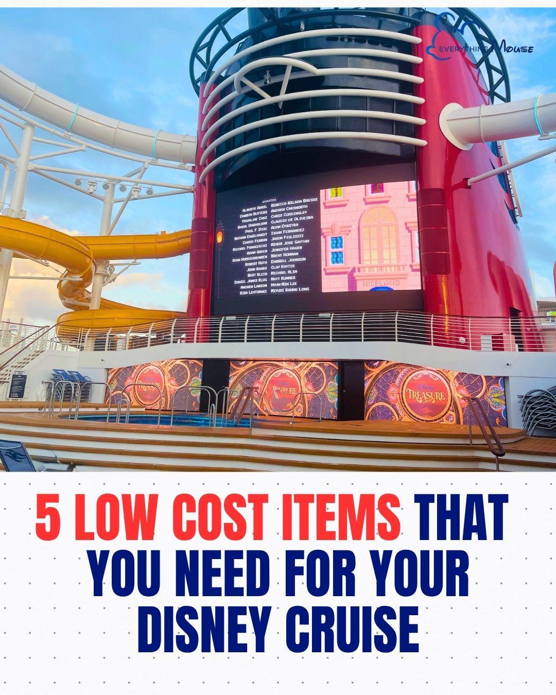 disney cruise packing