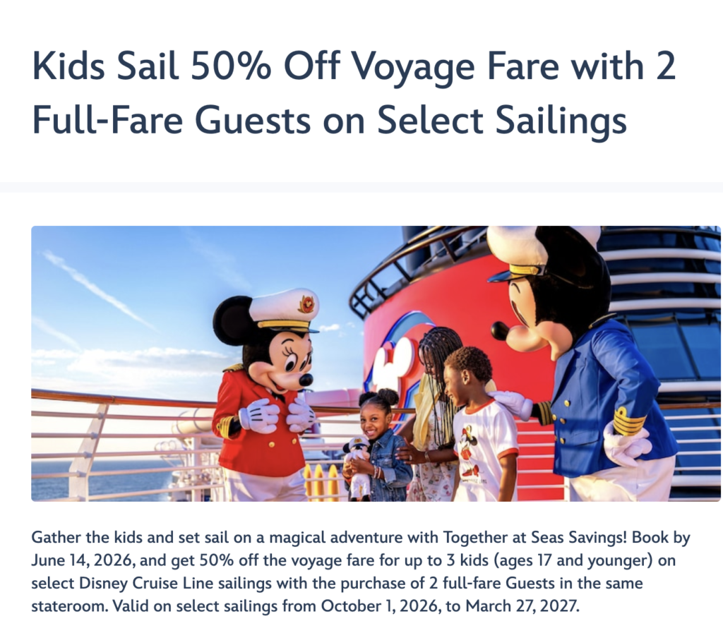 disneycruisekidssail50%discount
